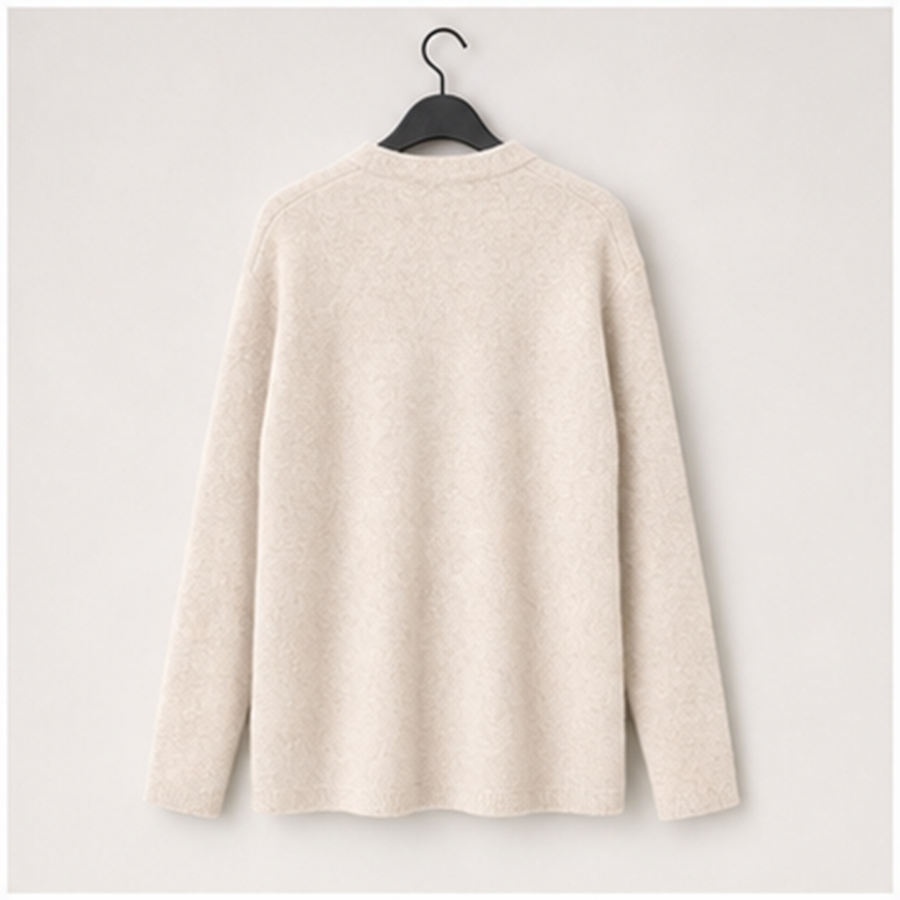 Women's Oversized Button Down Long Sleeve Cardigans Spring Outfits Travel Holiday Clothes - back view