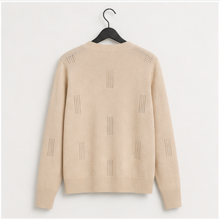 Women's 3/4 Sleeve Cardigans for Women, Lightweight Cardigan Sweaters, Spring Open Front Button Down Tops - back view